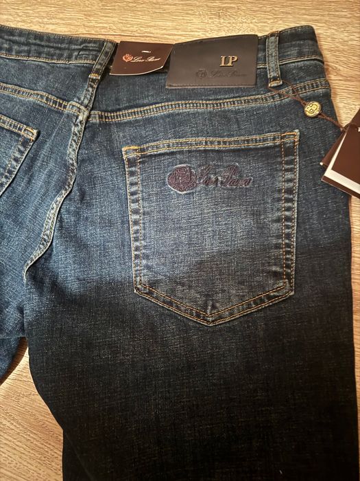 Loro Piana-Чисто нови оригинални мъжки дънки  Л номер