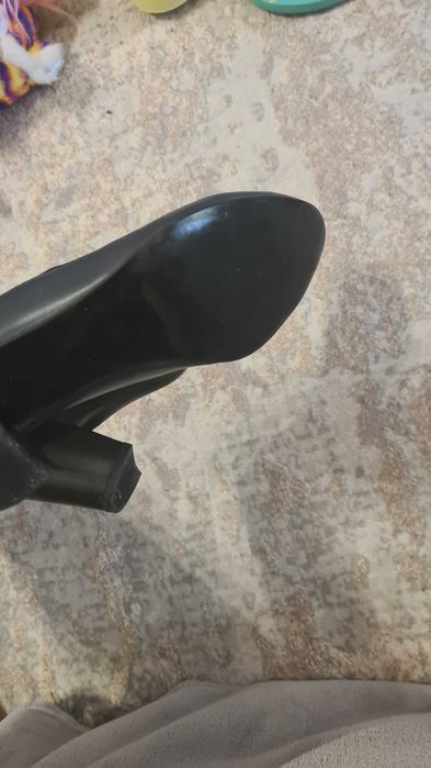 Pantofi de dama bleumarin piele 38