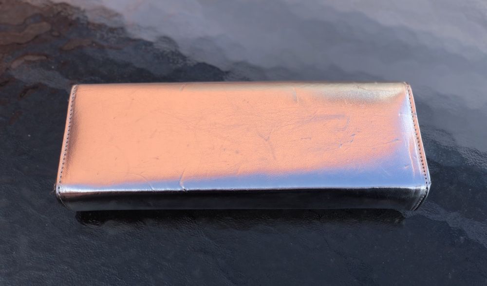 Geanta plic argintie