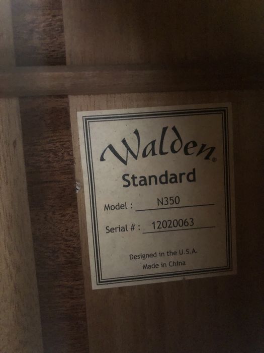 Гитара классическая Walden