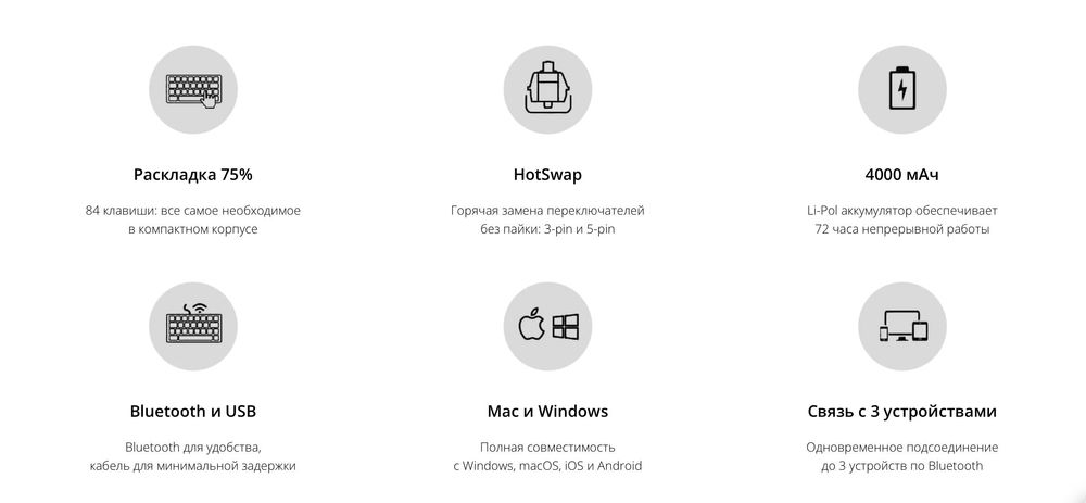 Механическая клавиатура Keychron K2 V2