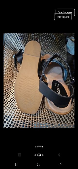 Sandale piele interior exterior