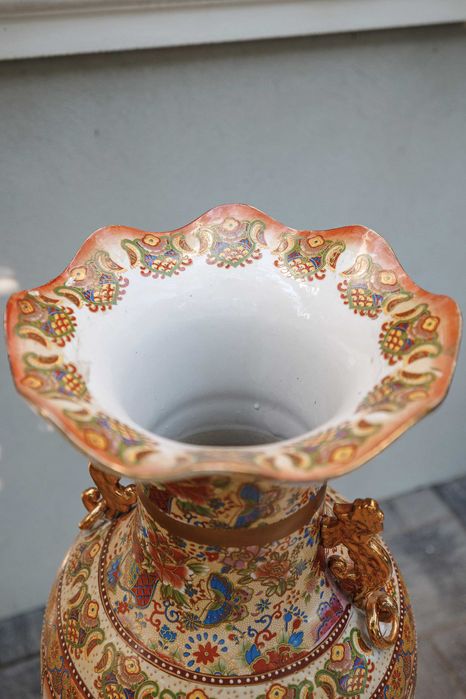 Vaza chinezeasca mare din portelan