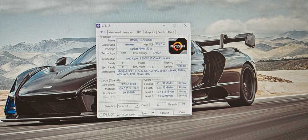 Компютър за Работа и Гейминг Ryzen 9 5900X 12/24 Core/32 Gb 4000Mhz/2.5TB SSD/FE RTX 3070/WiFi&BT/Гаранция