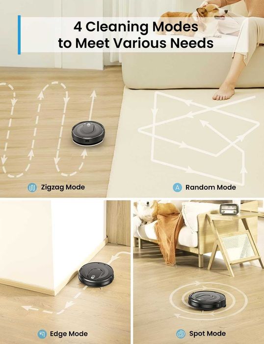 W7 Robot Vacuum, всмукателен порт за косми от домашни любимци