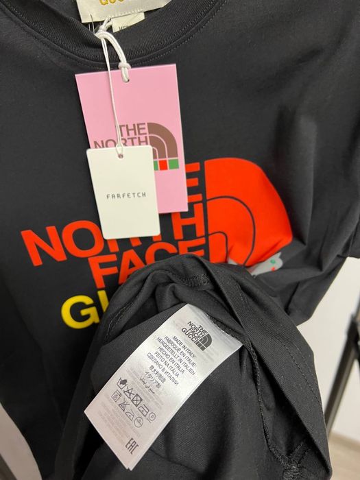 Tricou GUCCI & North Face super calitate