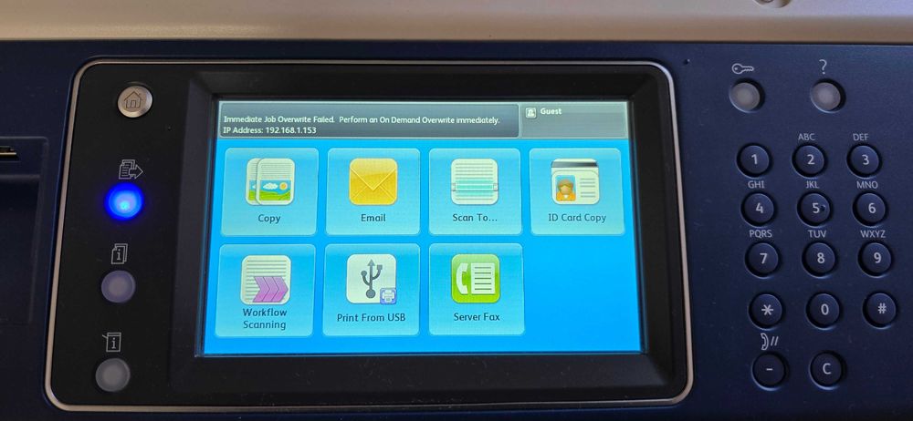 Multifunctional Xerox Workcentre 7220 color A3 - duplex automat