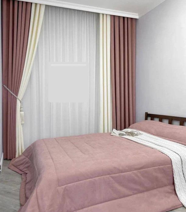 Штор мен Тюль жиынтығы   ПЕРДЕ