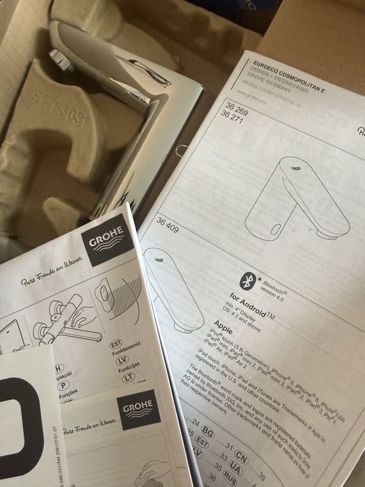 Фирменный сместитель Grohe новый оригинал