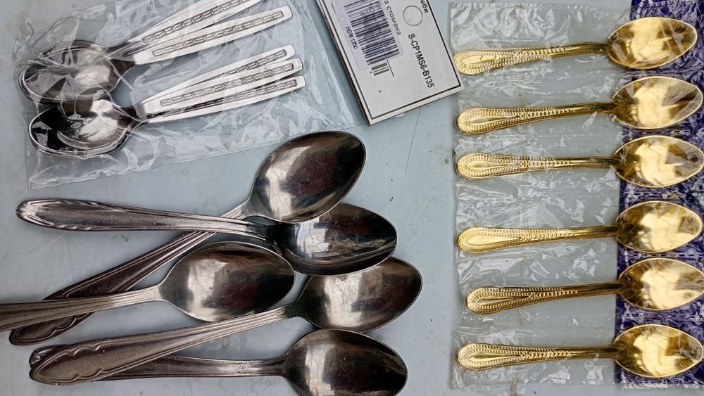 Прибори за хранене+ Мачете в кания