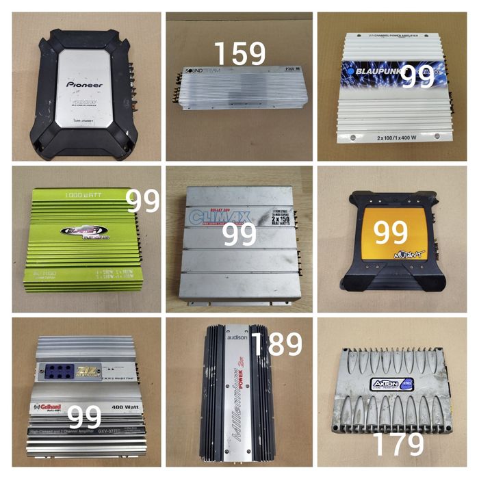 Усилвател за кола бас каса