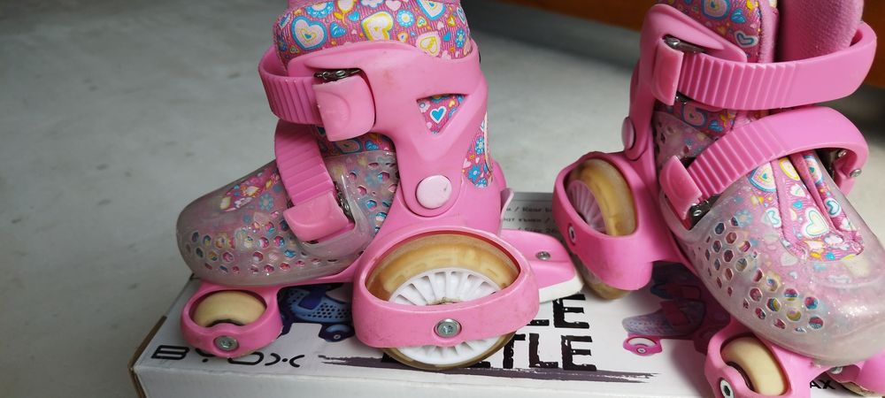 детски ролкови кънки byox little beetle регулируеми (26-29)
