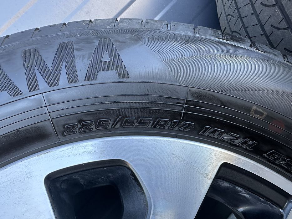 Диски титановые с резиной