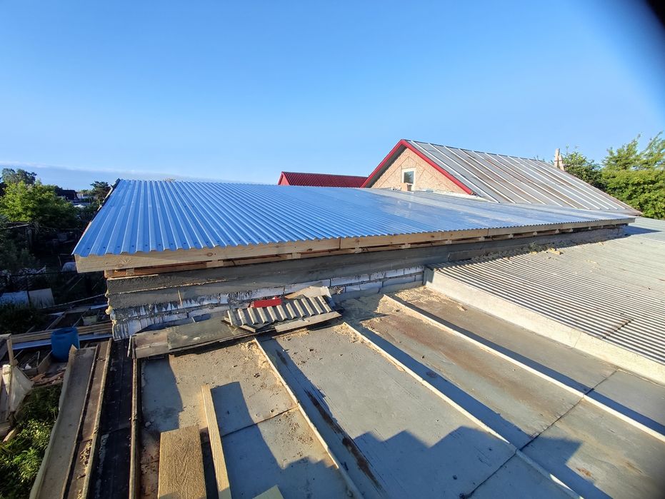 Крыша! Ремон крыши!! Профлист,Андулин, Металлочерепица