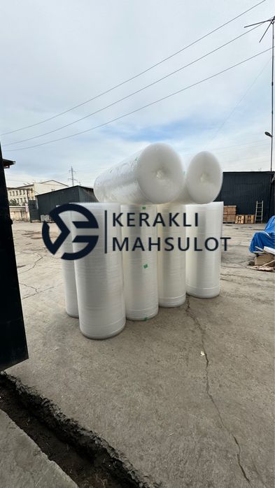 Пузырчатая плёнка рулон 299.000 сум (рулон 100 метр )