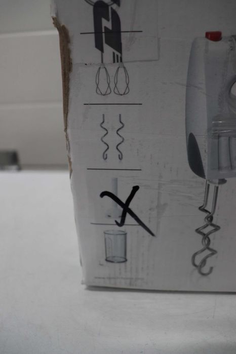 Миксер Bosch 3в1 MFQ3540, сива, бяла, 7,7 см Д x 20,1 см Ш x 14,1 см