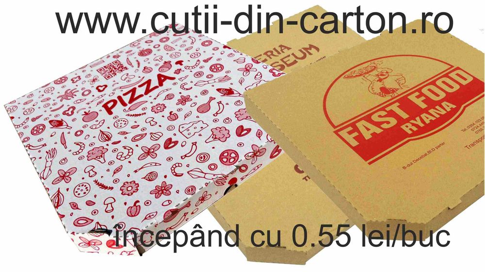 Cutii pizza si prajituri - producator