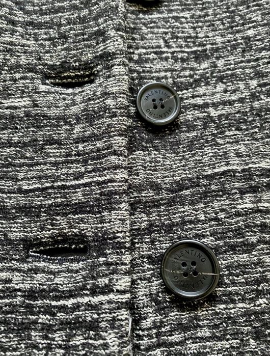 Palton VALENTINO, din stofă de bumbac și lână, măsura 42 IT