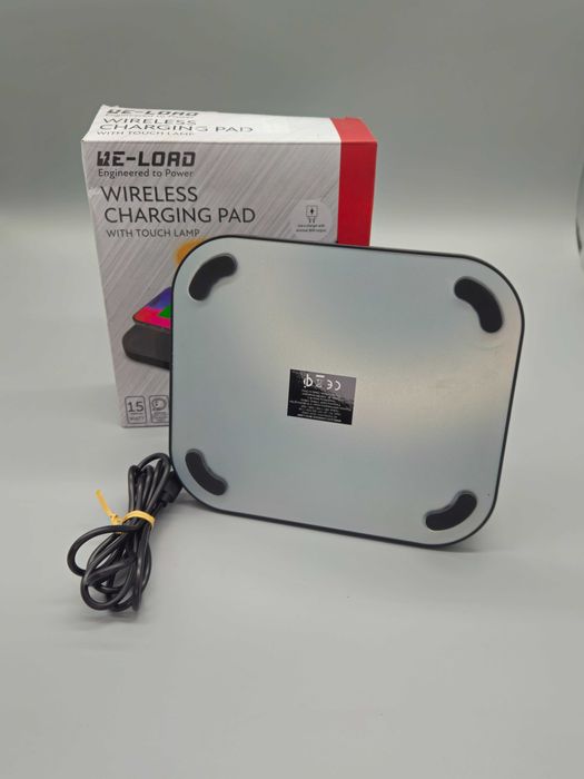 Re-load безжично зарядно 15W с тъч лампа! Бързо зареждане,топ качество