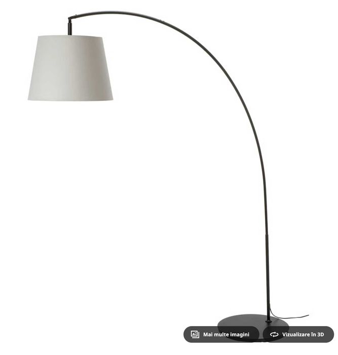 Lampadar arcuit Ikea SKOTTORP / SKAFTET