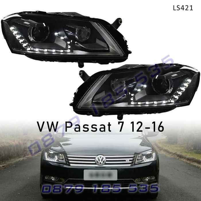 Тунинг LED фарове VW Passat 7 Volkswagen пасат лед светлини нова визия