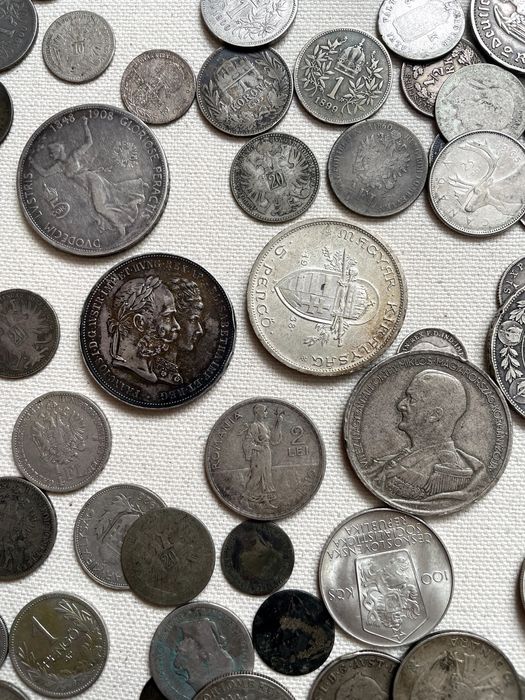 Argint Monede vechi de colecție