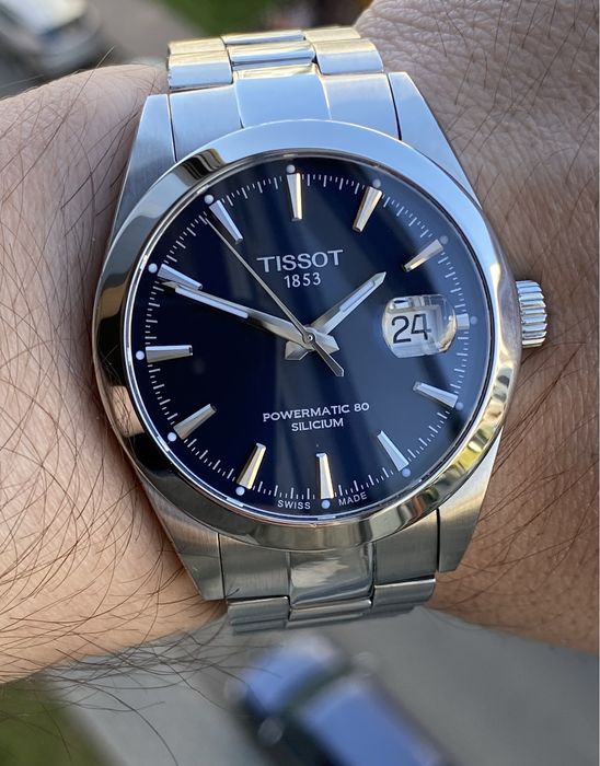 TISSOT T-classic Gentleman 40 мм Powermatic 80 Silicium