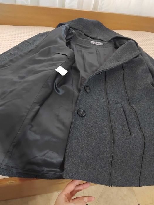 Дамско вълнено палто