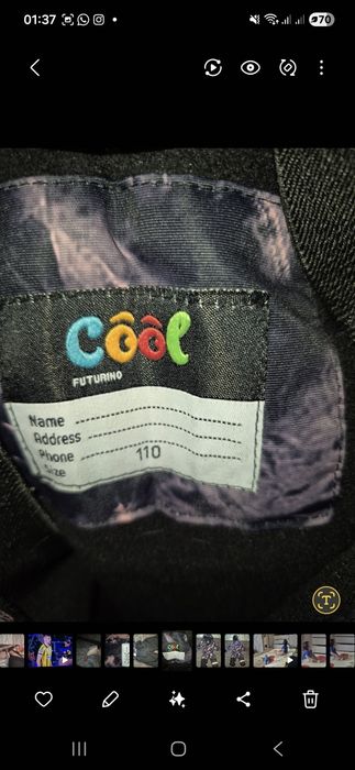 Продам зимний комбинезон 110