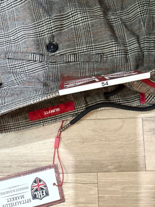 Pantaloni Finshley& Harding London, Slim Fit, marimea 54 (XL international)- Noi, cu eticheta
