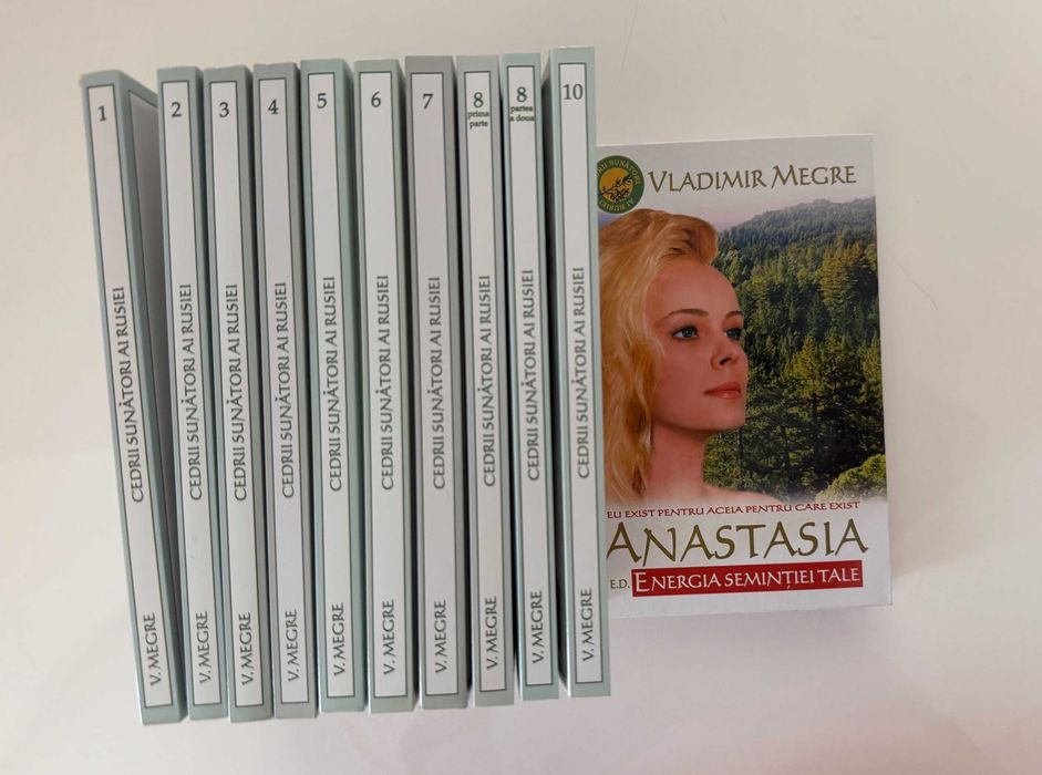 Seria completa Vladislav Megre – Cedrii sunatori ai Rusiei (11 volume – include editia speciala)