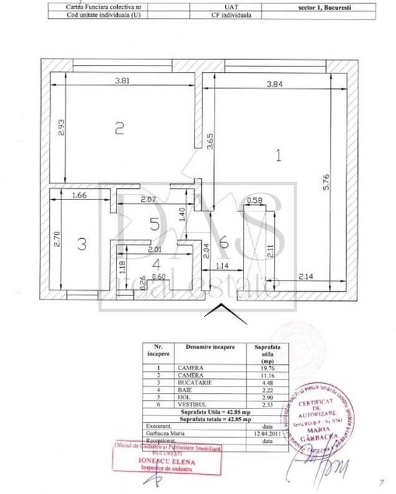 Apartament 2 camere | Sala Palatului | Ion Campineanu