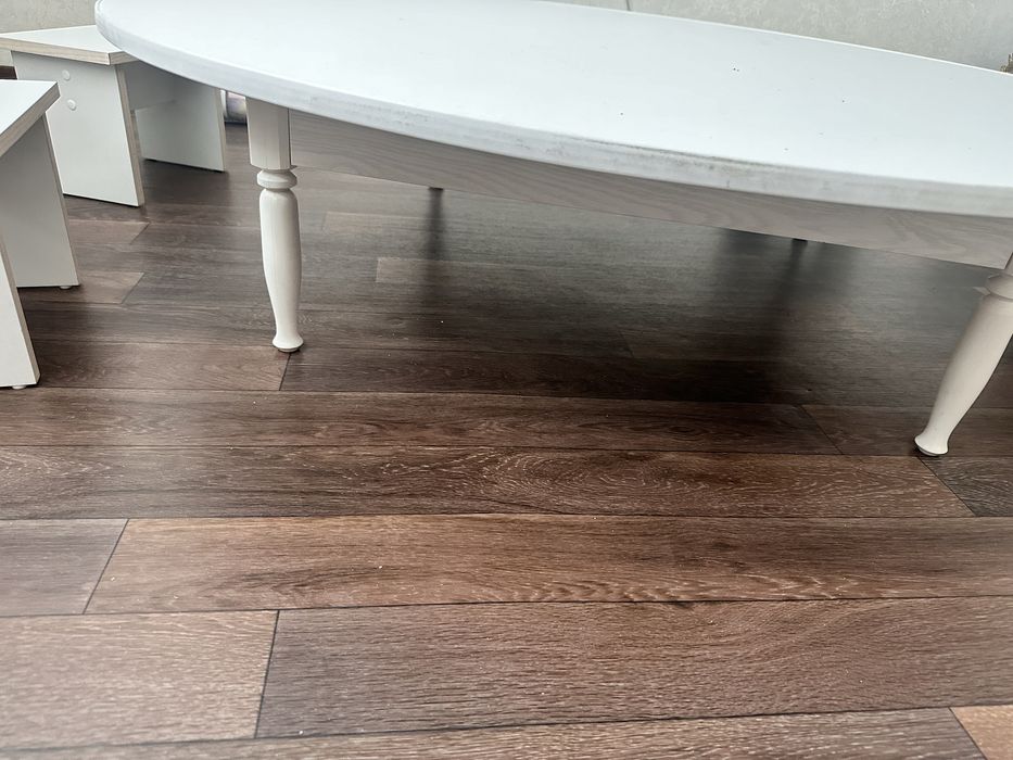 Круглый казахский стол + 4 стульчика