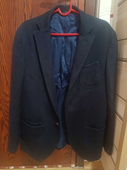 Massimo Dutti navy jacket Мъжко спортно сако