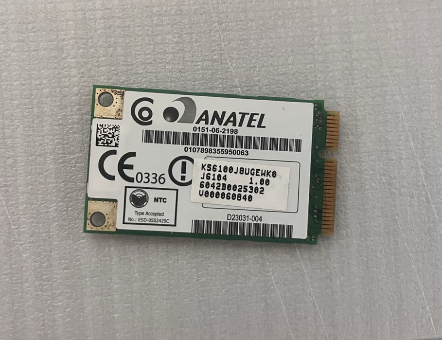 Placă Wireless Intel WM3945ABG MOW2 - Mini PCIe Laptop