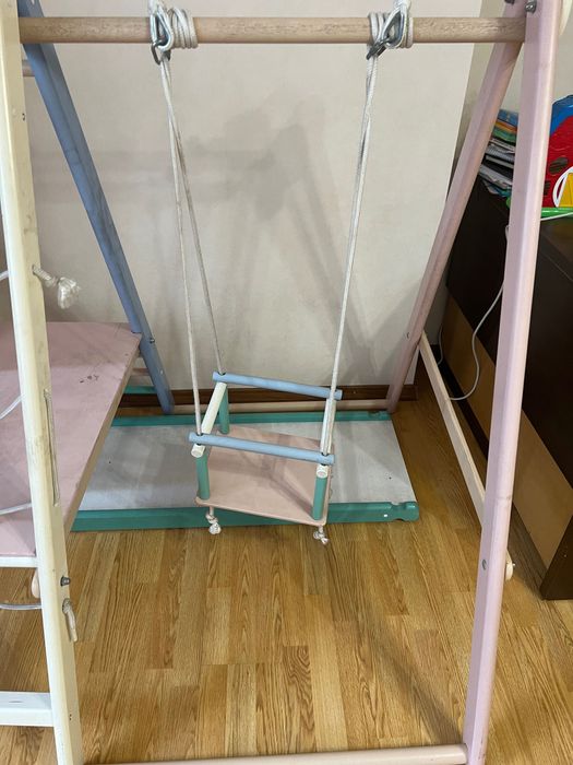 Детский деревянный спорткомплекс