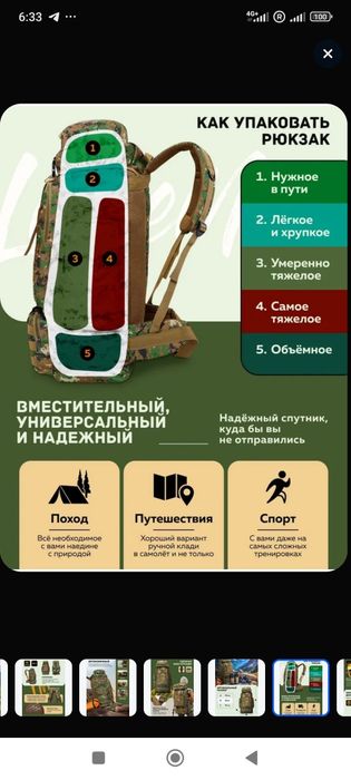 Рюкзак тактический оптом