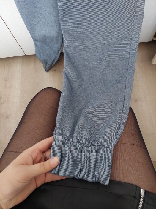 Set dama trening gri hanorac cu fermoar si pantaloni marimea M