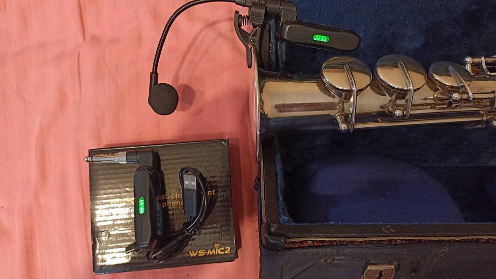 Саксофон сопрано- "BS" Germany Original+в подарок новый микрофон