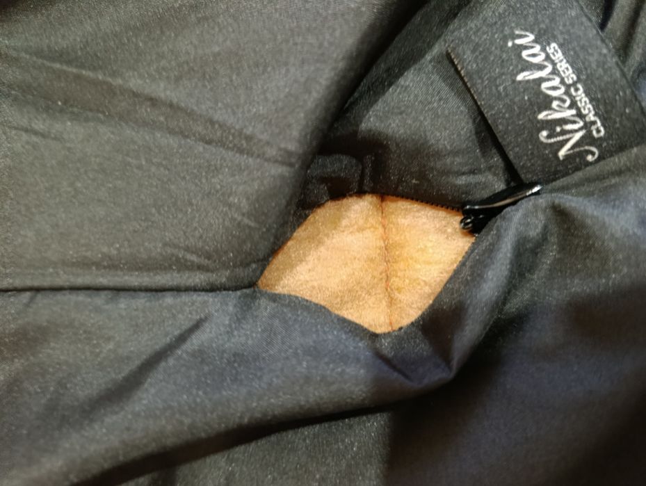 Кожаный пуховик 50-52 размер