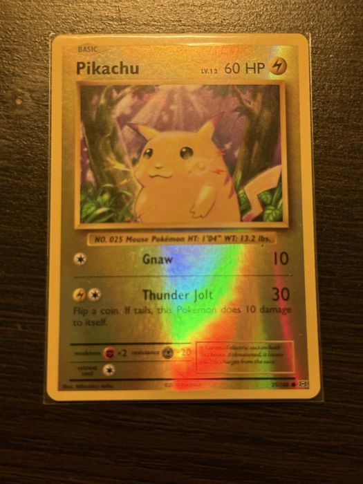 2016 Pokemon Xy Evolutions 35 Pikachu-Reverse Foil