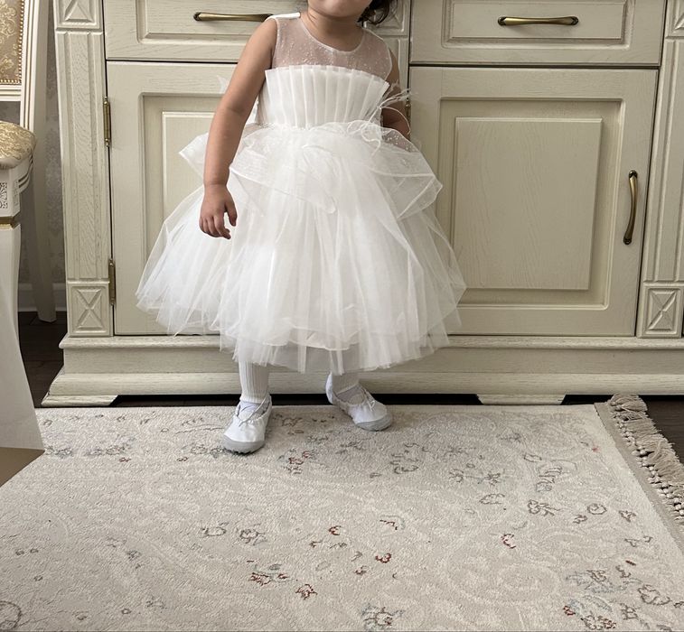 Пышное детское платье на девочку