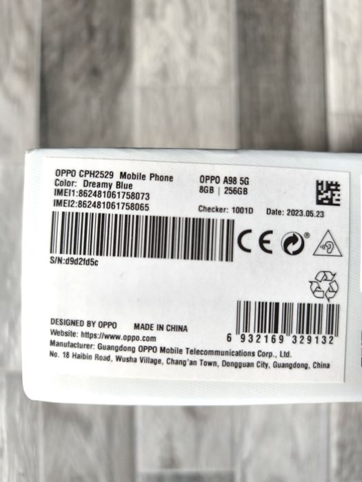 Telefon mobil OPPO A98 5G.  IMPECABIL