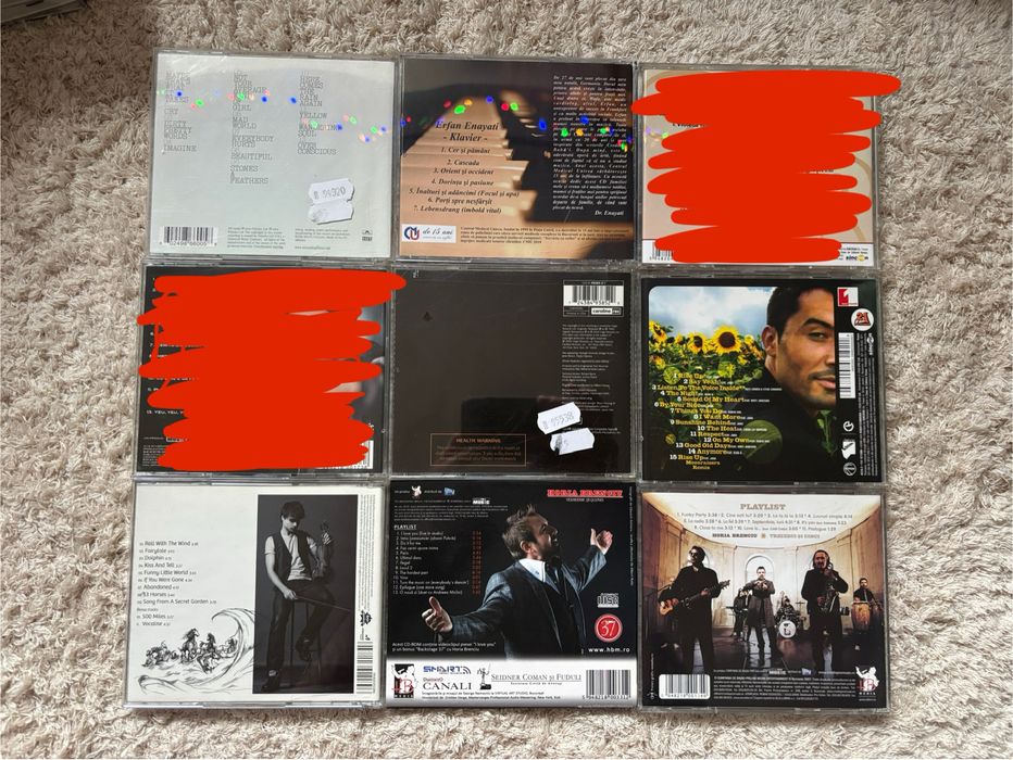 Vand cd-uri muzica diversa
