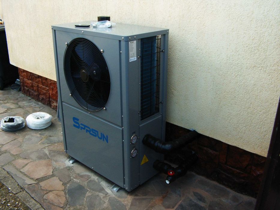 Pompa caldura apa-apa 7kW  si  aer-apa 9kW