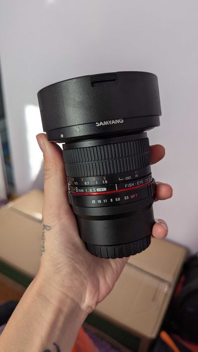 Obiectiv Samyang 8mm Fisheye Micro 4/3