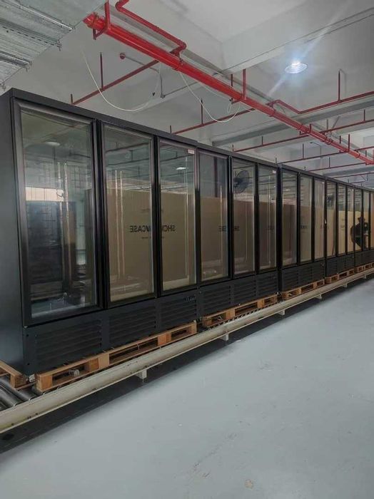 Vitrina verticala congelare cu 2 usi / 162 cm / STOC-NOU