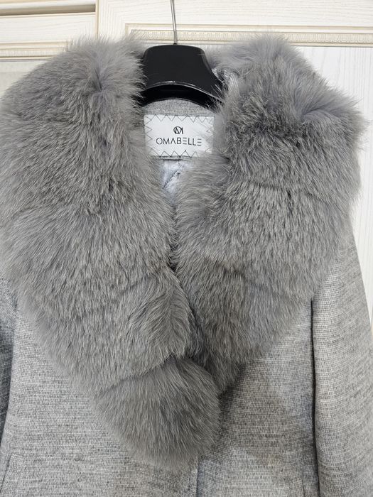Новое пальто от Оммабель, воротник из песца