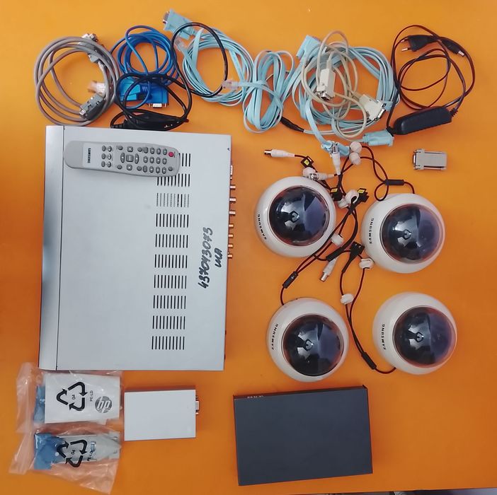 Камеры видеонаблюдения и видиорегистратор