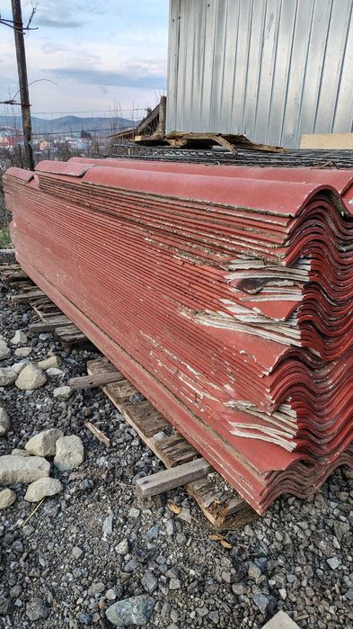 Vand ondulat ciment ecologic(ciment armat cu fibre organice/sintetice)